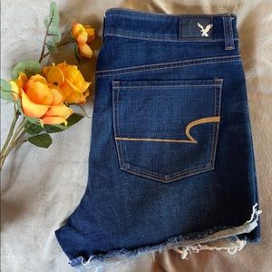 AEO High Rise shortie shorts